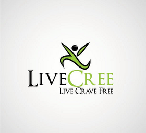 LIVECREE LIVE CRAVE FREE logo