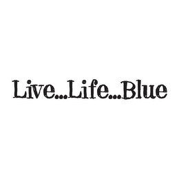 LIVE...LIFE...BLUE logo