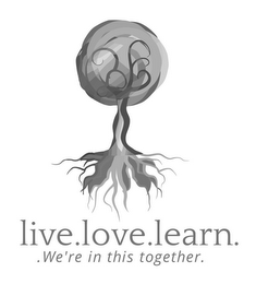 LIVE.LOVE.LEARN. .WE'RE IN THIS TOGETHER. logo