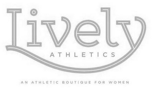 LIVELY ATHLETICS AN ATHLETIC BOUTIQUE FOR WOMEN logo