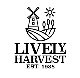 LIVELY HARVEST EST. 1938 logo