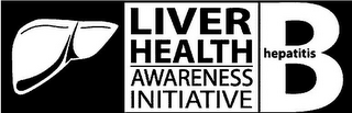 LIVER HEALTH AWARENESS INITIATIVE HEPATITIS B logo