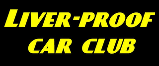 LIVER-PROOF CAR CLUB logo