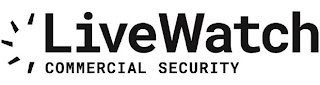 LIVEWATCH COMMERCIAL SECURITY logo