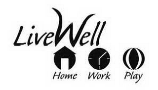 LIVEWELL HOME WORK PLAY logo