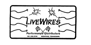 LIVEWIRES PERFORMANCE DISTRIBUTORS logo