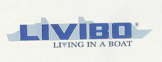 LIVIBO LIVING IN A BOAT logo