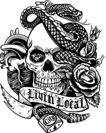 LIVIN LOCAL CITY logo