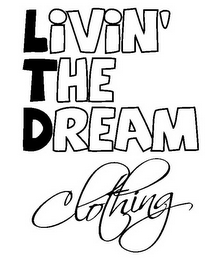 LIVIN' THE DREAM CLOTHING logo