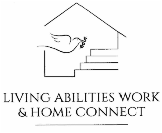 LIVING ABILITIES WORK & HOME CONNECT logo