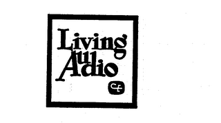 LIVING AUDIO CE logo