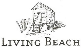 LIVING BEACH logo