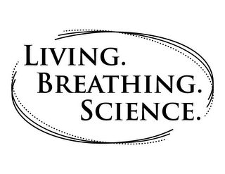 LIVING. BREATHING. SCIENCE. logo