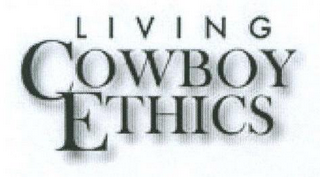 LIVING COWBOY ETHICS logo