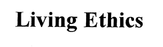 LIVING ETHICS logo