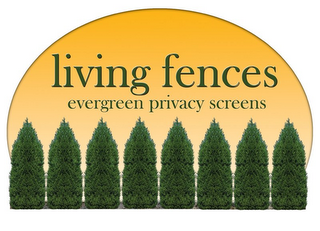 LIVING FENCES EVERGREEN PRIVACY SCREENS logo