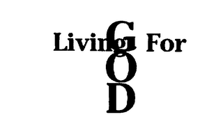LIVING FOR GOD logo
