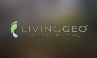 LIVING GEO FOR A BRAND NEW WORLD logo