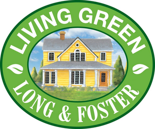LIVING GREEN LONG & FOSTER logo