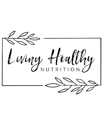 LIVING HEALTHY NUTRITION logo