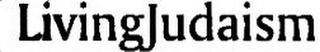 LIVING JUDAISM logo