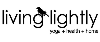LIVING LIGHTLY YOGA + HEALTH + HOME logo