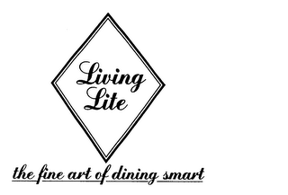 LIVING LITE THE FINE ART OF DINING SMART logo