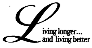LIVING LONGER AND LIVING BETTER logo