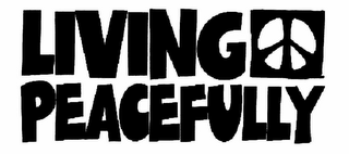 LIVING PEACEFULLY logo