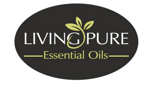 LIVING PURE ESSENTIAL OILS logo