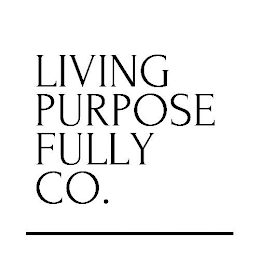 LIVING PURPOSE FULLY CO. logo