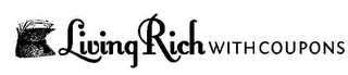 LIVING RICH WITH COUPONS logo