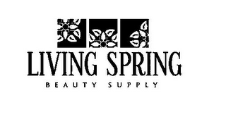 LIVING SPRING BEAUTY SUPPLY logo