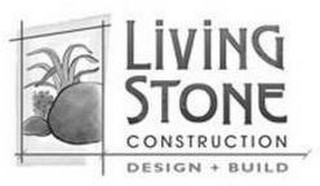 LIVING STONE CONSTRUCTION DESIGN + BUILD logo