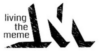 LIVING THE MEME M logo
