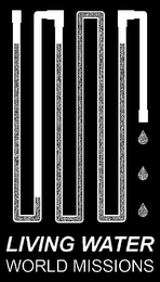 LIVING WATER WORLD MISSIONS logo