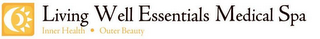 LIVING WELL ESSENTIALS MEDICAL SPA INNER HEALTH · OUTER BEAUTY logo