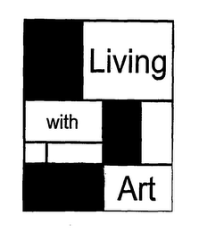 LIVING WITH ART logo