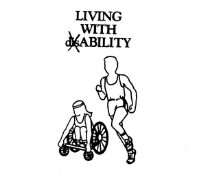 LIVING WITH DISABILITY logo