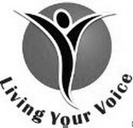 LIVING YOUR VOICE logo