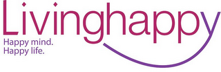 LIVINGHAPPY HAPPY MIND. HAPPY LIFE. logo