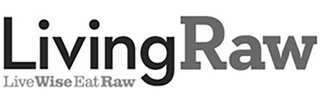 LIVINGRAW LIVEWISEEATRAW logo