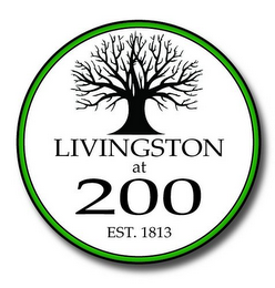 LIVINGSTON AT 200 EST. 1813 logo