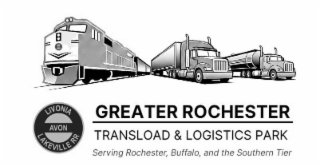 LIVONIA AVON LAKEVILLE RR GREATER ROCHESTER TRANSLOAD & LOGISTICS PARK SERVING ROCHESTER, BUFFALO, AND THE SOUTHERN TIER logo