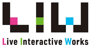 LIW LIVE INTERACTIVE WORKS logo