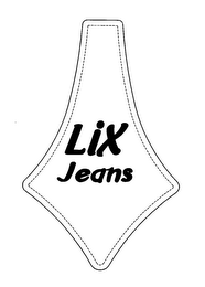 LIX JEANS logo