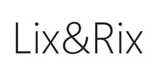 LIX&RIX logo