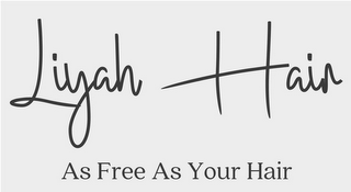 LIYAH HAIR AS FREE AS YOUR HAIR logo