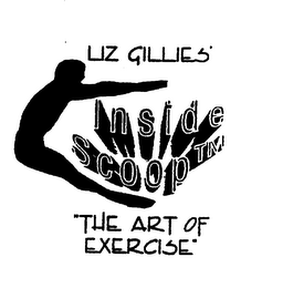 LIZ GILLIES INSIDE SCOOP TM "THE ART OF EXERCISE" logo