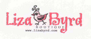 LIZA BYRD BOUTIQUE WWW.LIZABYRD.COM logo